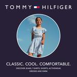 Спортивный свитер Tommy Hilfiger для девочек, Navy Ruffle - фото 3