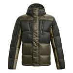 Куртка coldgear infrared down blocked jacket 'black olive' Under Armour, зеленый - фото