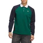 Футболка регбийная Tyshawn Unisex Adidas Originals, university зеленый/legend ink - фото 4