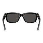 Burberry Прямоугольные солнцезащитные очки, Black - фото 8