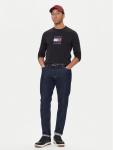 Лонгслив regular fit Linear Flag MW0MW41497 Tommy Hilfiger, черный - фото 2