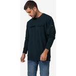 Мужской свитер с круглым вырезом Solution Super.Natural, синий - фото 4