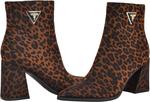 Ботинки GUESS womens Luseray, Dark Brown Leopard Multi 201 - фото 2