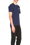 Футболка Gold Emblem Comme Des Garcons Play, Navy & White - фото 3