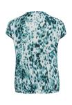 Блуза KCAMI STANLEY Kaffe Curve, цвет Teal Leopard Print - фото 6