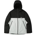 Jeep Унисекс пуховик, Black Gray - фото 7