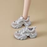 Низкие массивные кроссовки женские DAPHNE, Ecru - фото 7