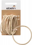 Резинки для волос тонкие светлые 12 шт. ebelin - фото