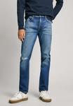 Джинсы облегающего кроя DISTRESSED Pepe Jeans, синий - фото