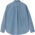 Джиговая рубашка на пуговицах Carhartt WIP, синий - фото 3