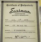 Гитара Eastman FT-DC-62-DS #F2500778 - фото 5