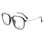 MUZU Квадратные очки унисекс, Tortoiseshell color - C09 single frame - фото 4