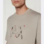 Футболка стандартного кроя Armani Exchange, бежевый - фото 4