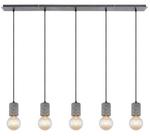 Настольная лампа Globo серебристый, 115/10/120 см - фото 4