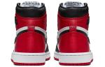 Jordan Air 1 Retro High 'Satin Black Toe' женские - фото 4