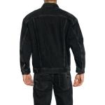 Джинсовая куртка мужская черная Saint Laurent, черный - фото 4