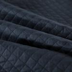 Алмазное хлопковое одеяло, серый - фото 5