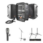 Портативная PA-системы JBL EON208P Stereo PA and Triple Microphones Kit - фото