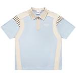 Рубашка-поло унисекс Coca-Cola, Пыльный синий - фото 9