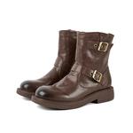 PT'SON Женские ботинки Black/Coffee - фото 6