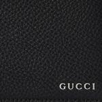 Кожаный бумажник мужской черный GUCCI - фото 6
