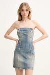 Джинсовое платье Miss Sixty, синий - фото