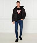 Лонгслив Guess Jeans Slim Fit, черный - фото 2