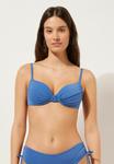 Топ бикини Calzedonia Bikini top, Blue/Blue - фото