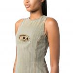 Футболка De Ferriz Fsd 'Деним' DIESEL, зелёная - фото 6