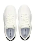 Кожаные кроссовки с логотипом Calvin Klein, белый - фото 4