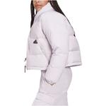 Пуховик женский фиолетовый Adidas - фото 4