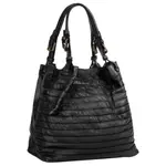 Шоппер Samantha Look, натуральная кожа, производство Италия, черный - фото 2