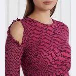 Платье Pinko, розовый - фото 3