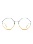 Очки с эффектом градиента Chloé Eyewear, синий - фото