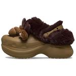 Crocs Сабо женские коричневые Whale Clogs - фото