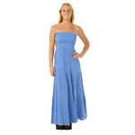 Платье Rip Curl Premium Surf sleeveless long, синий - фото