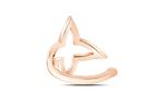 LOUIS VUITTON Кольцо Ombre Blossom Open Ring Pink Gold And Diamonds - фото 5