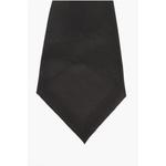 Полосатый галстук-аскот Corneliani, черный - фото 2