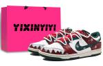 Nike Dunk Low топ Skateboard Shoes Unisex Snake Fruit Red - фото