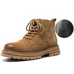 Мужские ботинки Cahhrrn X Martin Boot Men Beige Weishibangwei - фото 3