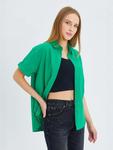 MixRay Блузка в зеленом цвете - фото 5