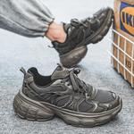 Кроссовки мужские толстые низкие Deerway, черный - фото 17