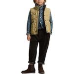 Жилет FW25 детский Polo Ralph Lauren, хаки - фото 5
