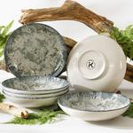 Набор тарелок KONSIMO, 22x4x22 см, крем - фото 2