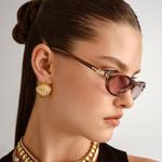 Солнцезащитные очки LE SPECS Duskfall, коричневый - фото 4