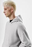 Худи PULL&BEAR Hoodie, Light Grey - фото 4