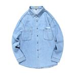 Рубашка унисекс Jeep, темно-синий - фото 3