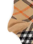 Носки в клетку BURBERRY KIDS, нейтральный - фото 3