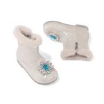 ABC DOUKIDS Высокие детские ботинки для детей ABCdoukids, Apricot Fleece-Lined - фото 4