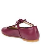 Кожаные балетки Joyce Bonpoint, Bordeaux - фото 2